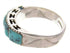 Turquoise Southwest Silver Ring Size 6-1/4 MW63953